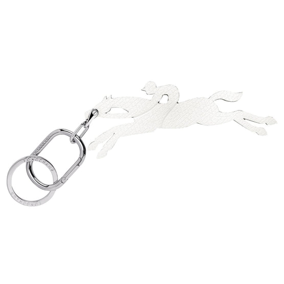 Le Pliage Club Key Ring - White