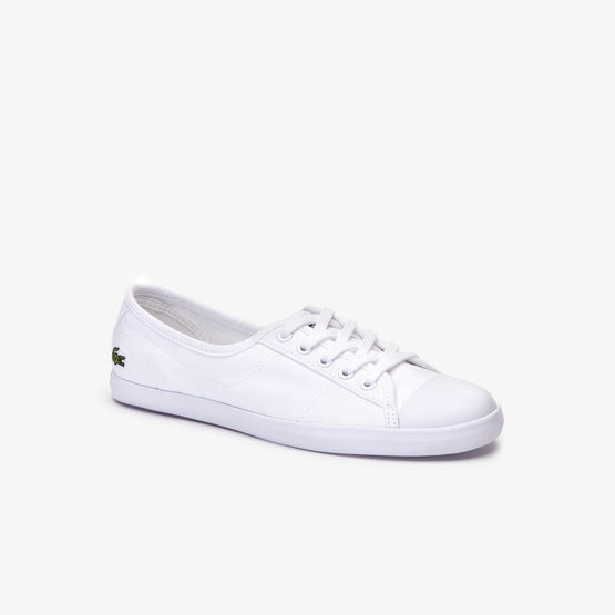 Lacoste Ziane Bl 2 Cfa Shoes - White/Gloss-Log-Marzipan-Java Bl