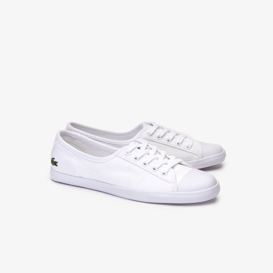 Lacoste Ziane Bl 2 Cfa Shoes - White/Gloss-Log-Marzipan-Java Bl