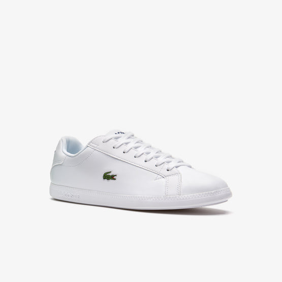 Lacoste Graduate Bl 1 Sma Sneakers -White/Gloss-Log-Marzipan-Java Bl