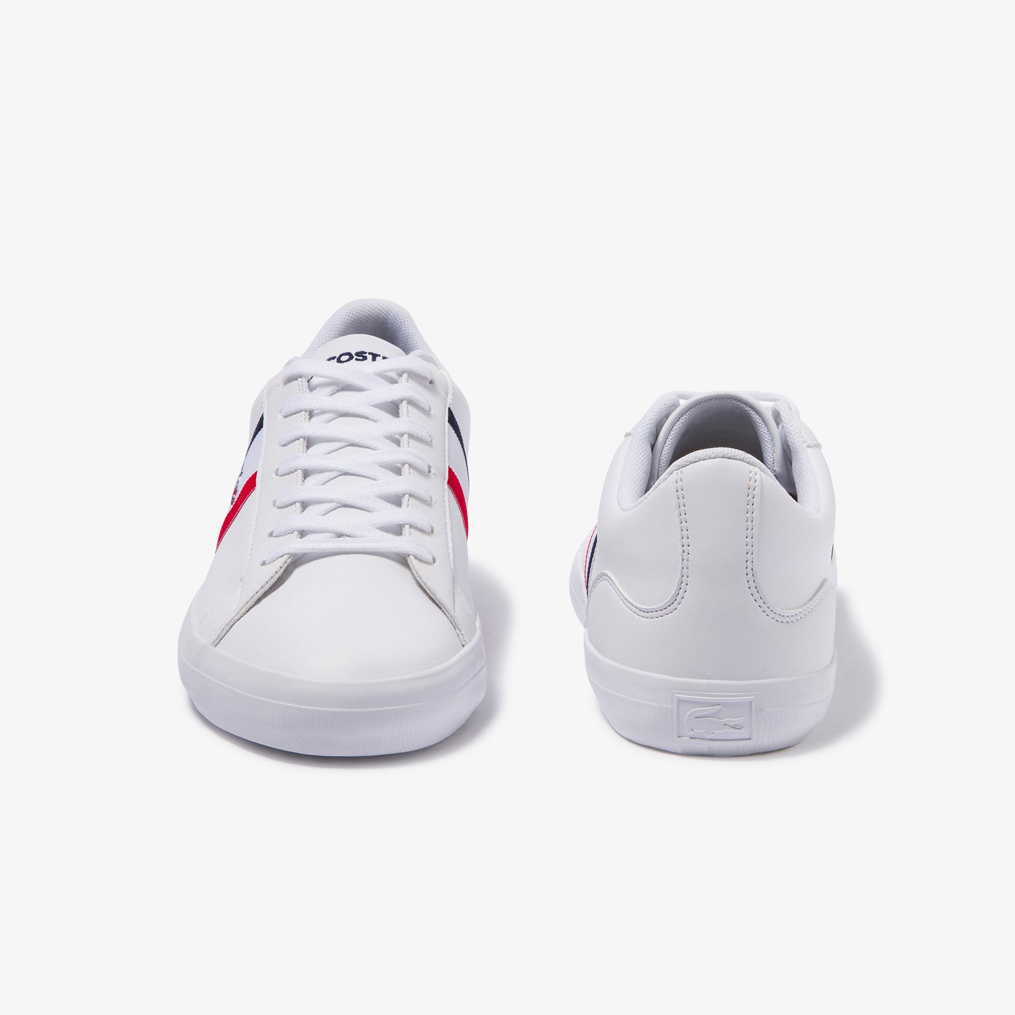 Lacoste Lerond Tri1 Cma Sneakers - White/Navy/Red