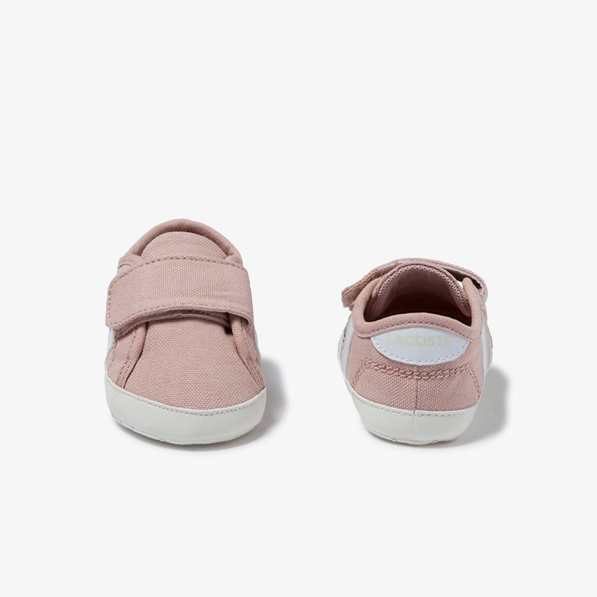 Lacoste Sideline Crib 120 1 Cub Sneakers - Hydrangea/White-Cork-Chestnut Green