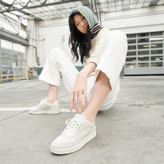 Lacoste T-Clip 120 3 Us Sfa Sneakers - Off White/Light Grey
