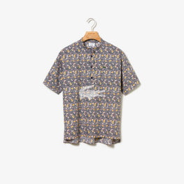 Lacoste Lacoste Long Sleeve Shirt -  Navy Blue/Multico