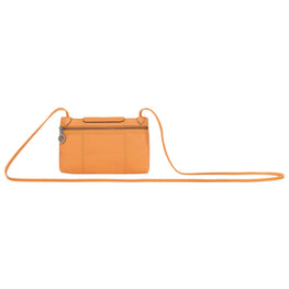 Le Pliage Cuir Cross Body Bag - Melon