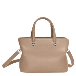 Le Foulonné Top Handle Bag - Greige