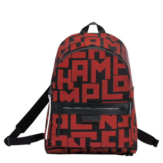 Le Pliage LGP L Backpack - Black/Brick