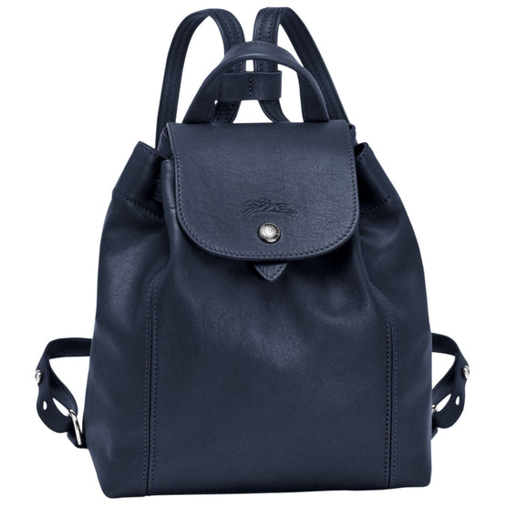 Le Pliage Cuir Backpack - Navy