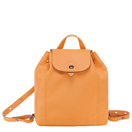 Le Pliage Cuir Backpack - Melon