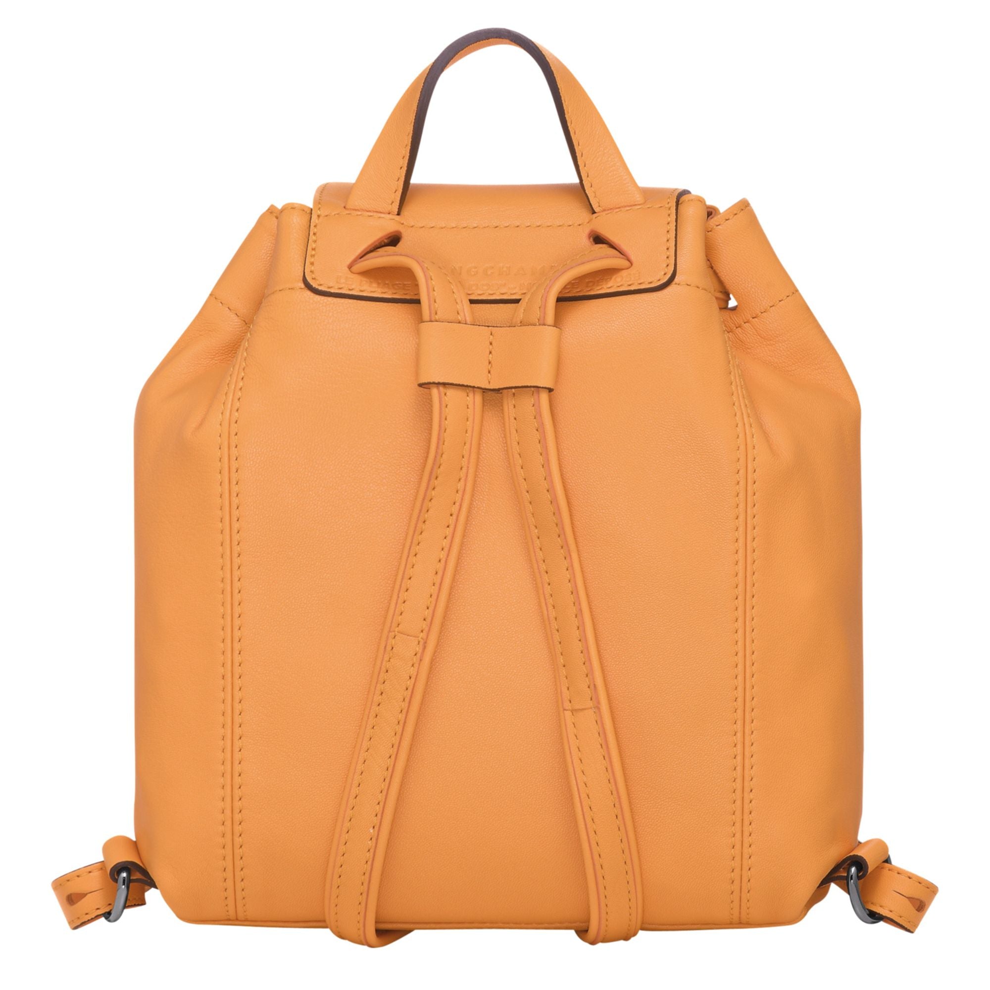 Le Pliage Cuir Backpack - Melon