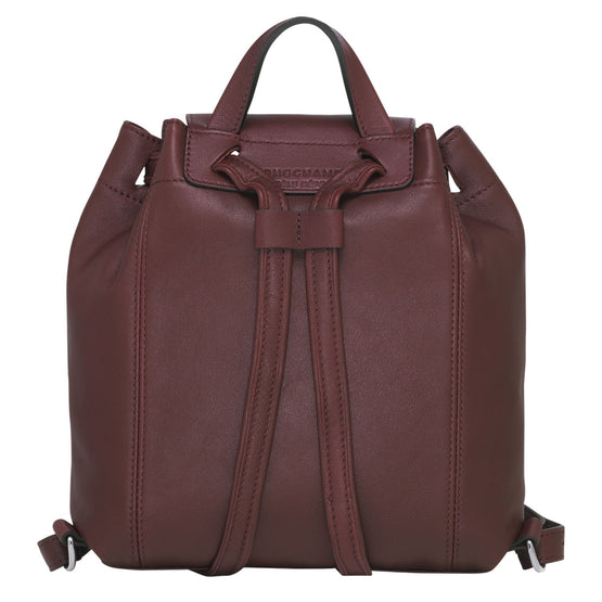 Le Pliage Cuir Backpack - Brandy