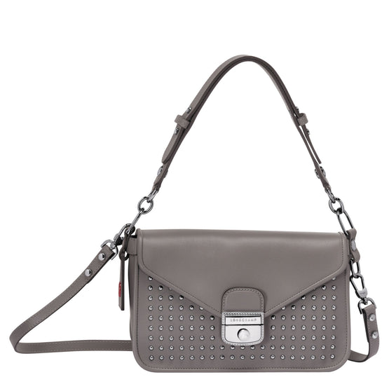 Mademoiselle Longchamp Rock Cross Body Bag - Cement