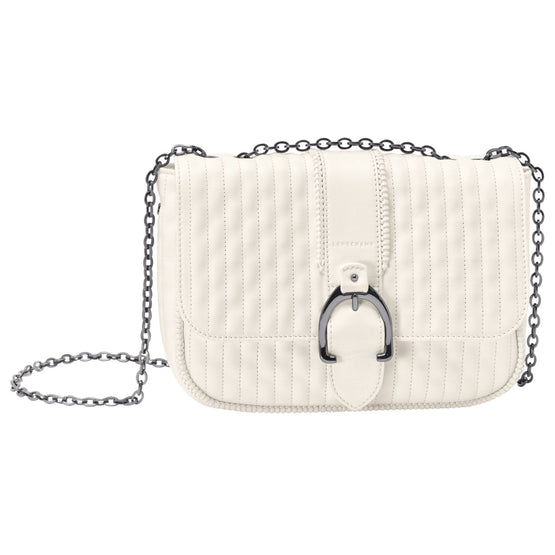 Amazone Matelasse Cross Body Bag - Ecru