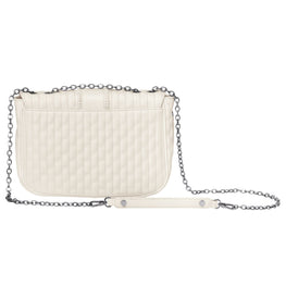 Amazone Matelasse Cross Body Bag - Ecru