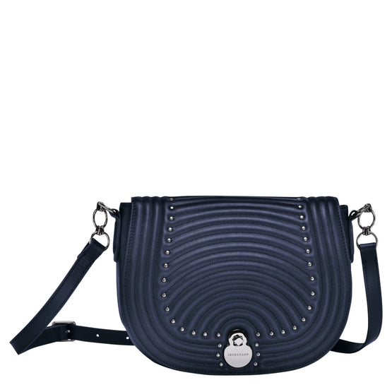 Cavalcade Matelassé Cross Body Bag - Navy