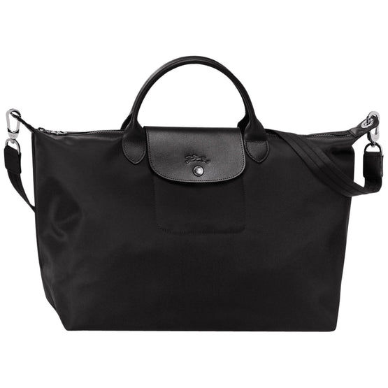 Le Pliage Néo Top Handle Bag - Black