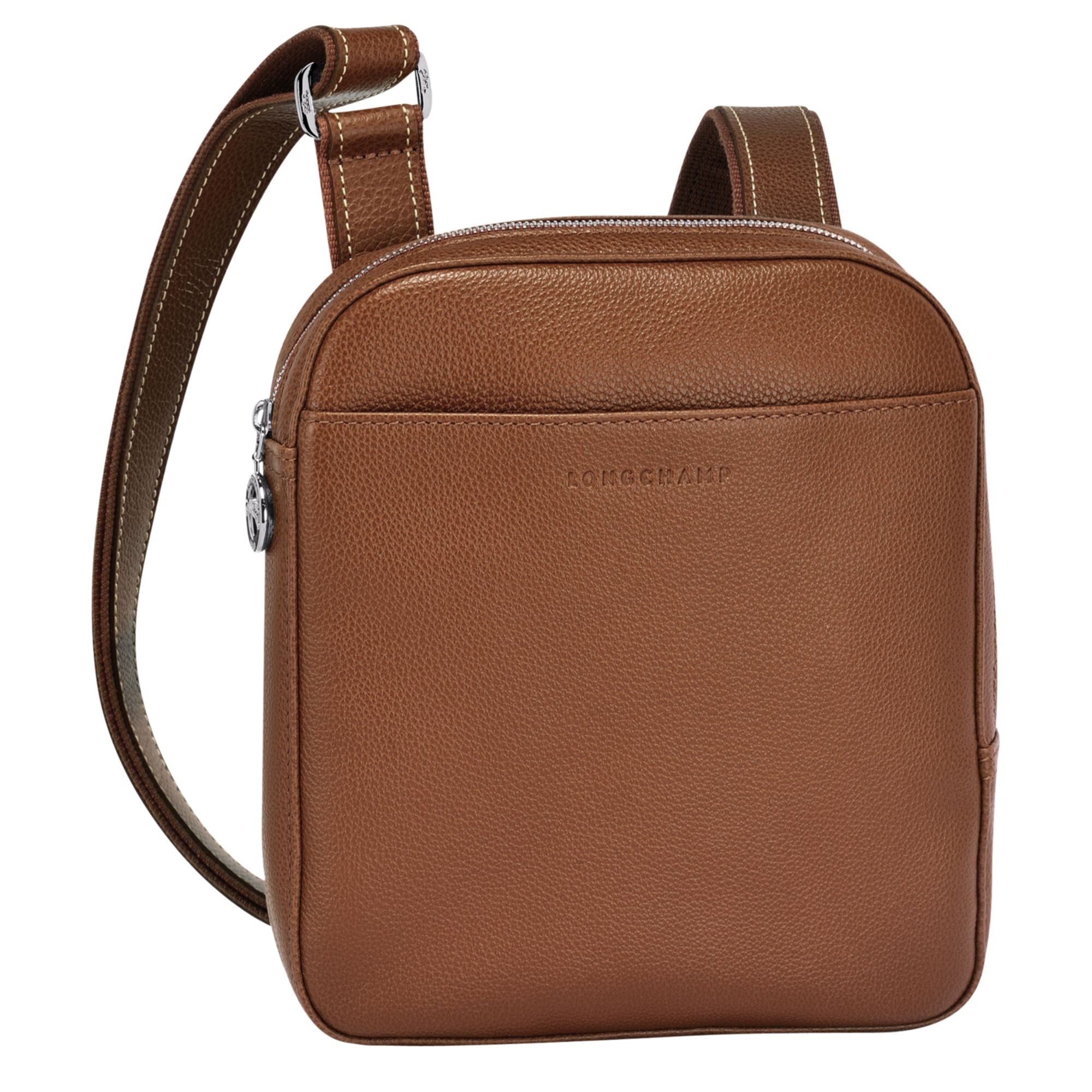Le Foulonné Cross Body Bag - Cognac