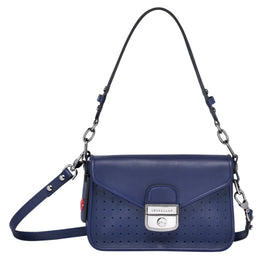 Mademoiselle Longchamp Cross Body Bag - Navy