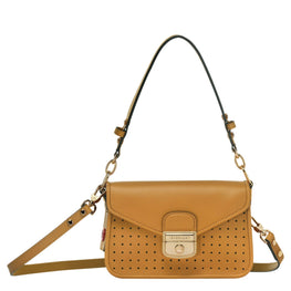 Mademoiselle Longchamp Cross Body Bag - Honey