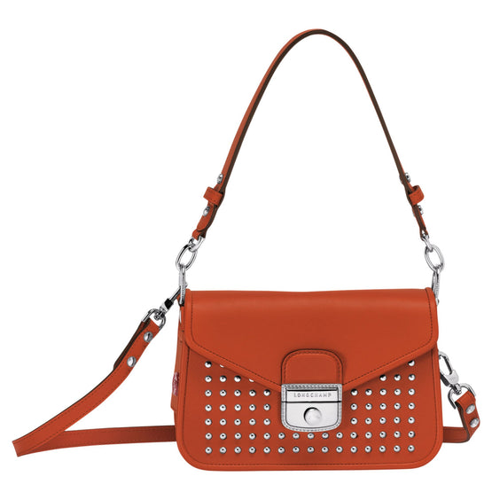 Mademoiselle Longchamp Rock Cross Body Bag - Poppy