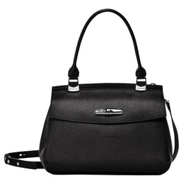 Longchamp Madeleine Top Handle Bag - Black