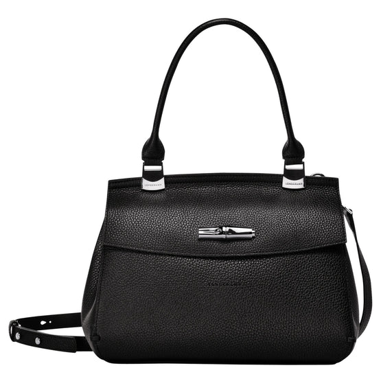 Longchamp Madeleine Top Handle Bag - Black