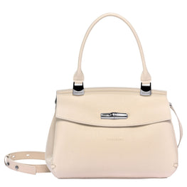 Longchamp Madeleine Top Handle Bag - Ivory