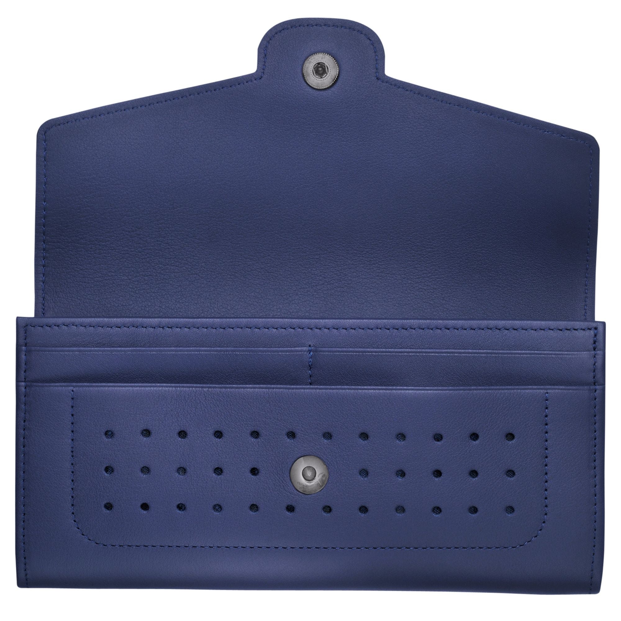 Mademoiselle Longchamp Continental Wallet - Navy