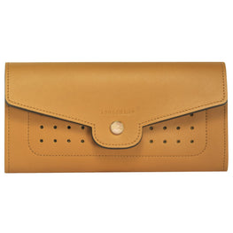 Mademoiselle Longchamp Continental Wallet - Honey