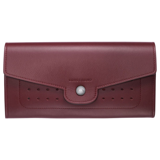 Mademoiselle Longchamp Continental Wallet - Brandy