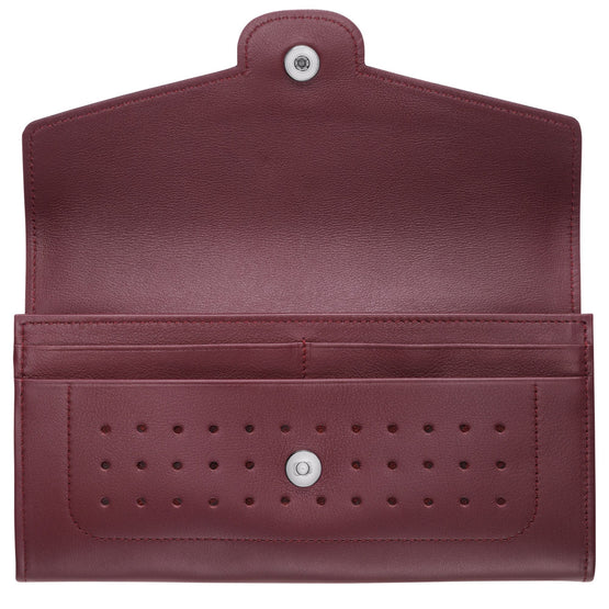 Mademoiselle Longchamp Continental Wallet - Brandy