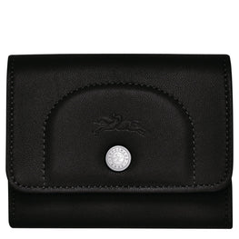 Le Pliage Cuir 737 Multicolore Card Holder - Black