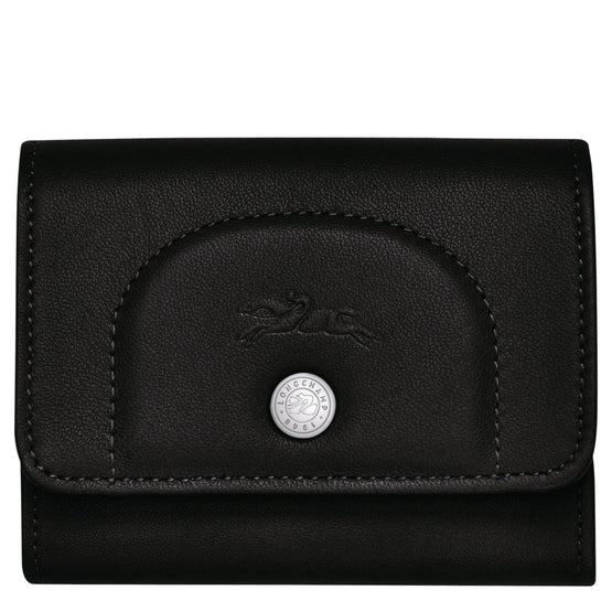 Le Pliage Cuir 737 Multicolore Card Holder - Black