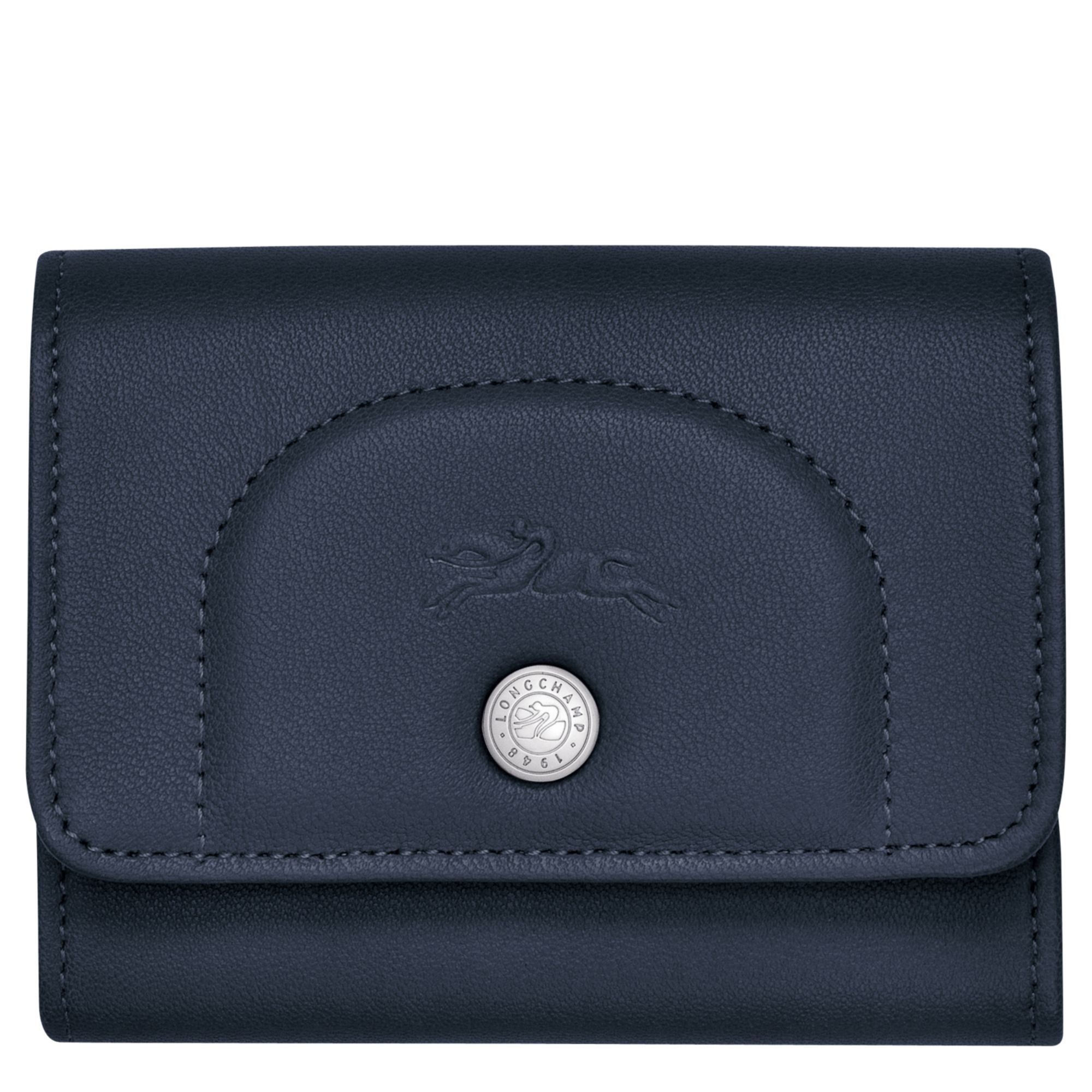 Le Pliage Cuir 737 Multicolore Card Holder Navy OTL Public