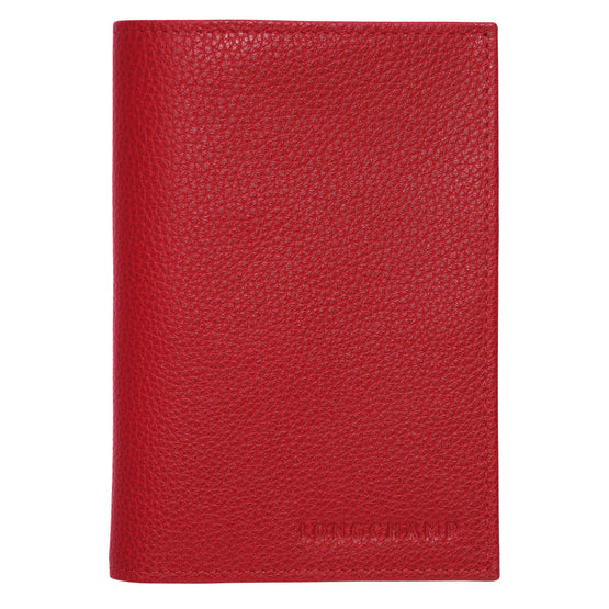 Le Foulonné Passport Cover - Vermilion
