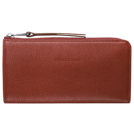 Le Foulonné Zip Around Wallet - Chestnut