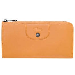 Le Pliage Cuir Zip Around Wallet - Melon