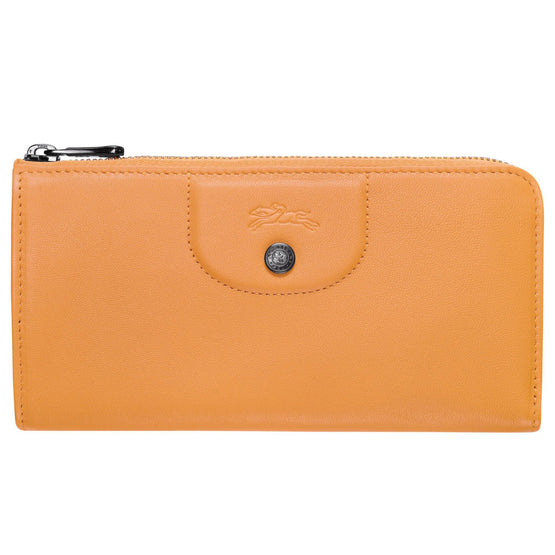 Le Pliage Cuir Zip Around Wallet - Melon