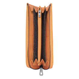 Le Pliage Cuir Zip Around Wallet - Melon