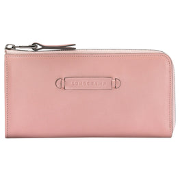 Longchamp 3D Zip Around Wallet - Pink