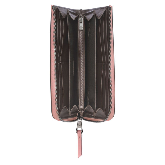 Longchamp 3D Zip Around Wallet - Pink