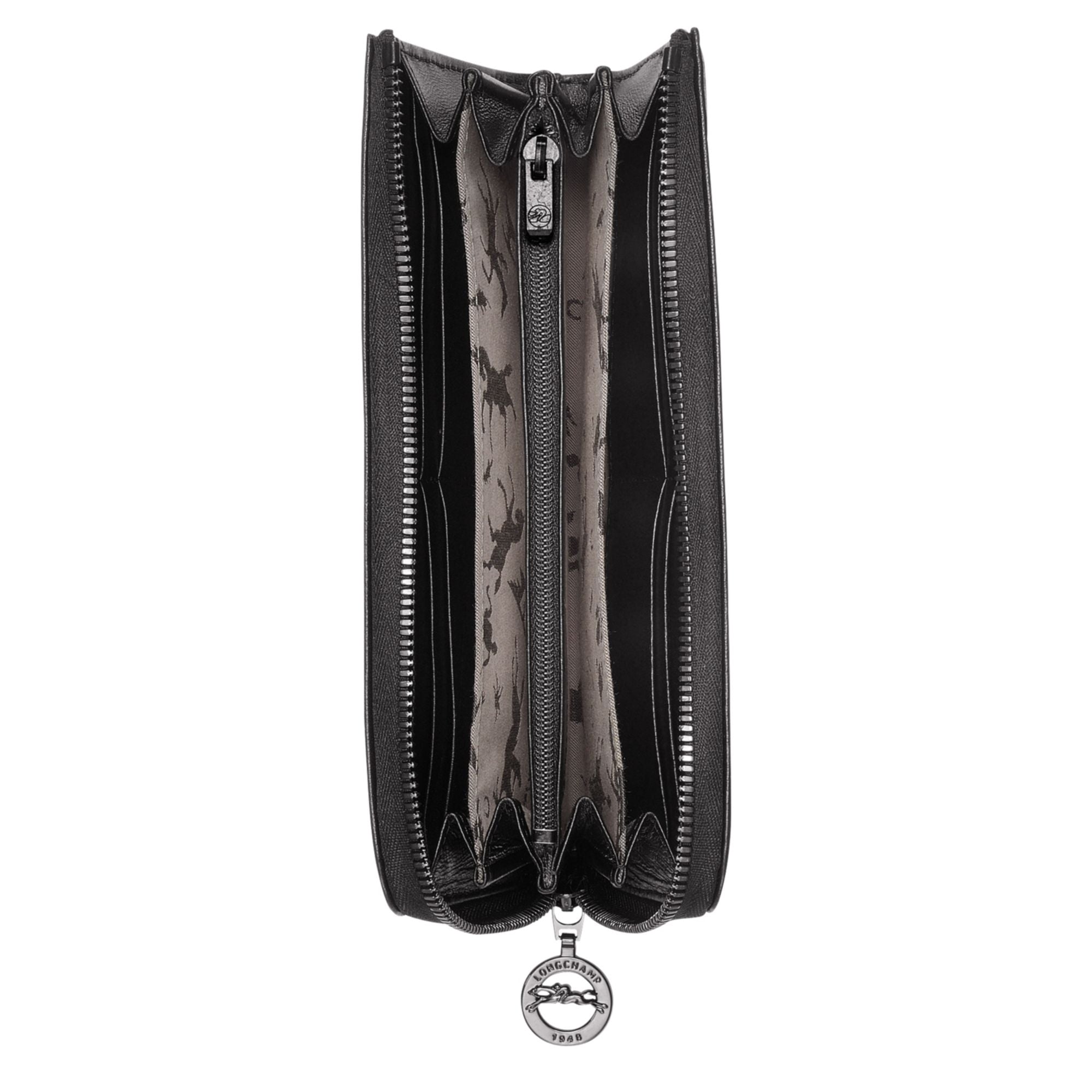 Cavalcade Zip Around Wallet - Black
