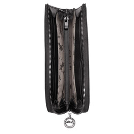 Cavalcade Zip Around Wallet - Black