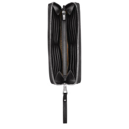 HLQ Game On Zip Around Wallet - Black