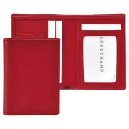 Le Foulonné Card Holder - Vermilion