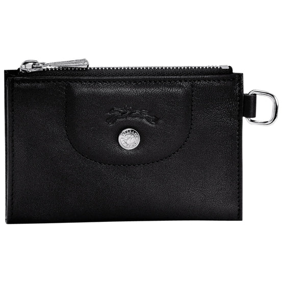 Le Pliage Cuir Key Case - Black