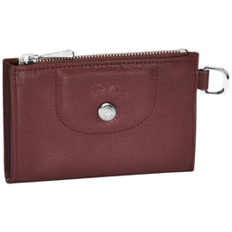 Le Pliage Cuir Key Case - Red Lacquer