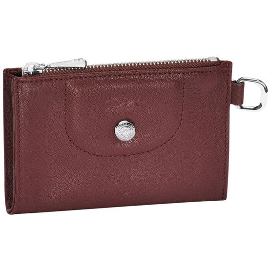 Le Pliage Cuir Key Case - Red Lacquer