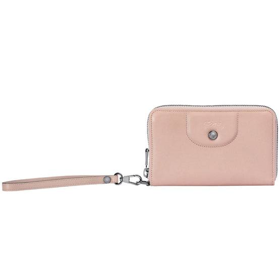 Le Pliage Cuir Compact Wallet - Powder