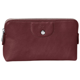 Le Pliage Cuir Pouch - Red Lacquer